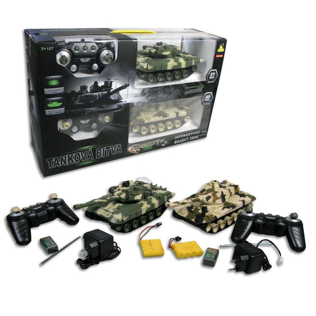 Tank na dálkové ovládání 2 ks