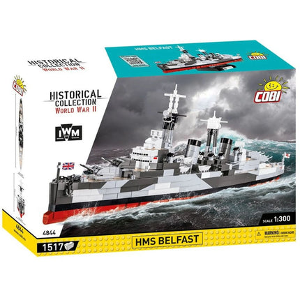 Cobi 4844 II. světová válka HMS Belfast IWM 1517 dílků