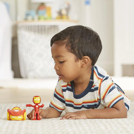 Vozidlo a figurka Iron Man