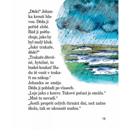 Johana s dlouhýma nohama