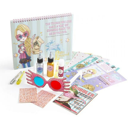 Kroužkový deník sada Luna Lovegood 3D - Harry Potter