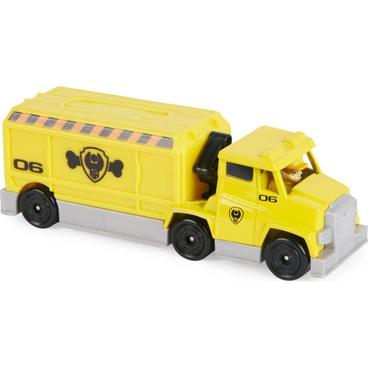 Die-cast Big trucks náklaďáky A Rubble - Tlapková patrola