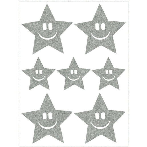 Reflexní nažehlovací motivy hvězda