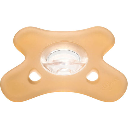 Dudlík silikonový symetrický 0-6m 1 ks oranžový