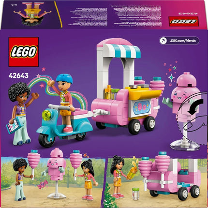 LEGO® Friends 42643 Stánek s cukrovou vatou a skútr