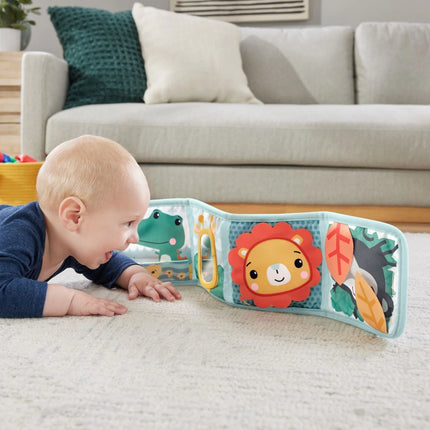 Fisher-Price Měkké leporelo se zvířátky z džungle