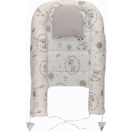 Hagi Hnízdečko s polštářkem soft Koloušek šedá