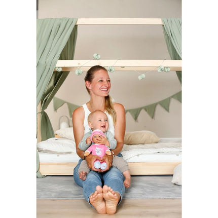 BABY born for babies Spinkáček tmavě růžový s chrastítkem uvnitř 30 cm