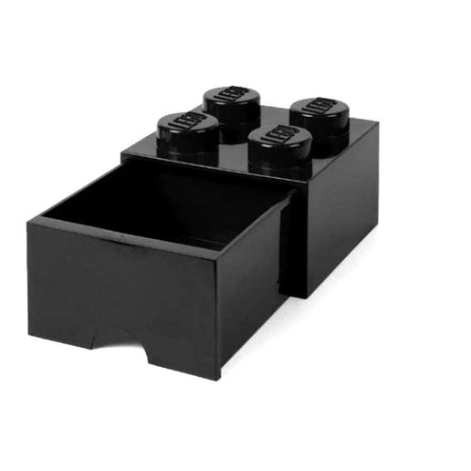 LEGO® Úložný box 4 se šuplíkem 25 x 25 x 18 cm Černá