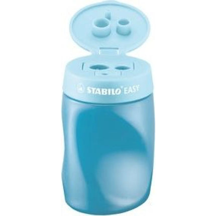 STABILO EASY graph Školní set pro leváky s gumou a ořezávátkem modrý