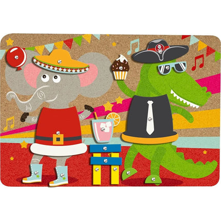 Hra s kladívkem Párty s barevným korkem