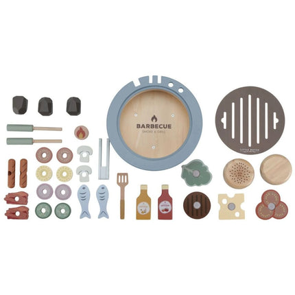 Barbecue sada dřevěná