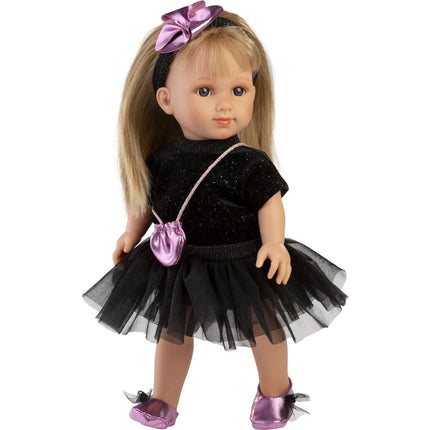 Elena Realistická panenka s měkkým látkovým tělem 53553 35 cm