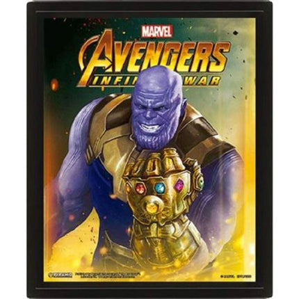 3D obraz Thanos 1275 - Avengers