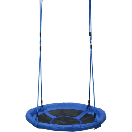 Houpací kruh síť průměr 100 cm modrý