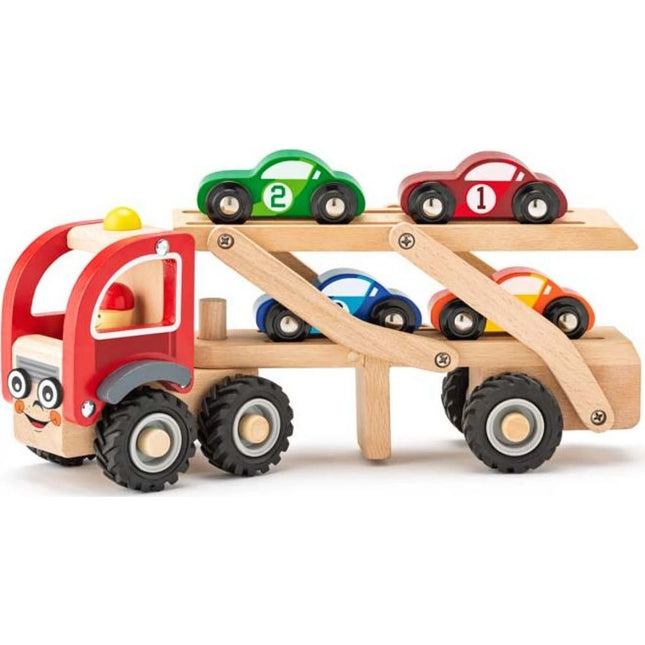 Tahač se závodními auty