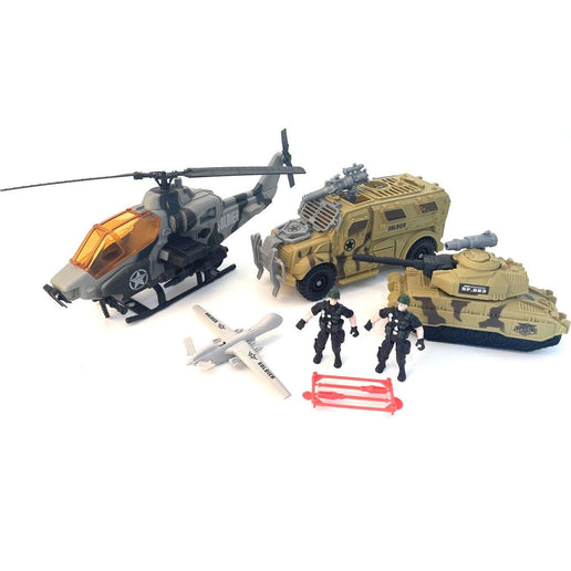 Velká vojenská sada helikoptéra