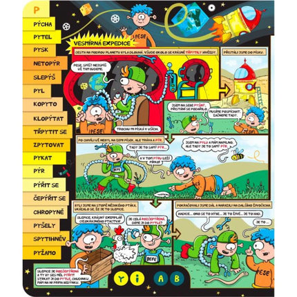 Kouzelné čtení Kniha Vyjmenovaná slova