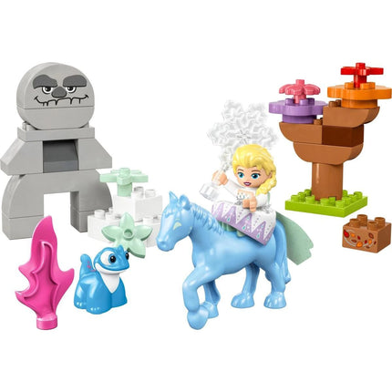 LEGO® DUPLO® Disney 10418 Elsa a Bruni v začarovaném lese - Ledové království