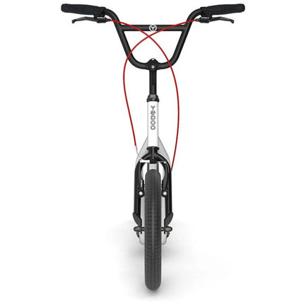 Koloběžka Numbers Three white