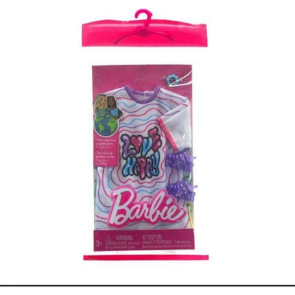 Barbie Obleček s doplňky v praktickém balení HRH38