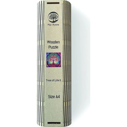 Dřevěné puzzle Strom života II. A4