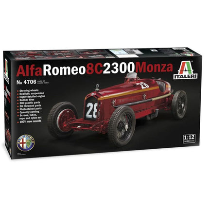 Model Kit auto 4706 Alfa Romeo 8C 2300 Monza 1:12