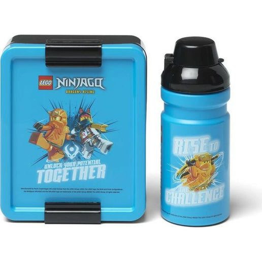 LEGO® Ninjago svačinový set láhev a box Modrý