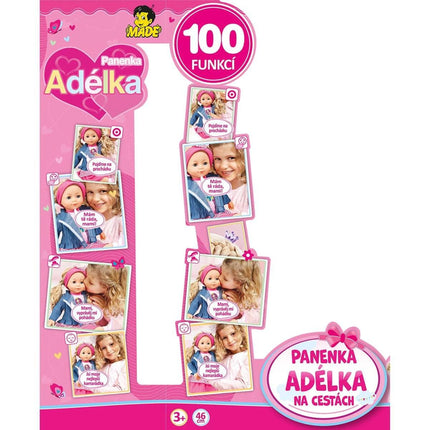 Panenka Adélka 100 vět 42 cm
