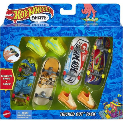 Hot Wheels Skate Tony Hawk Fingerboard a Removable Skate Shoes Multipack varianta 2