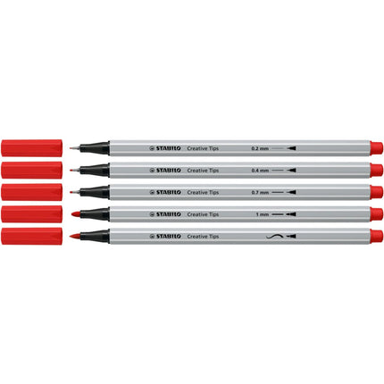 STABILO ARTY Kreativní set 30 ks - Creative Tips CLASSIC - 6 různých barev