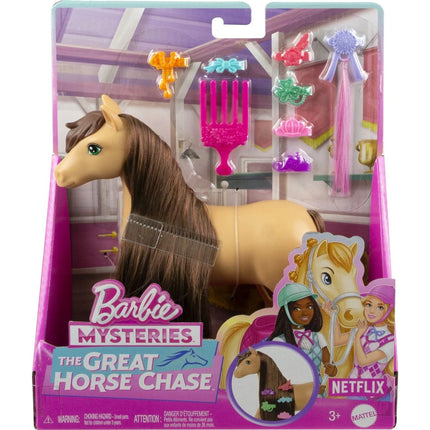 Barbie Mysteries: The Great Horse Chase Kůň Pepper HXJ37