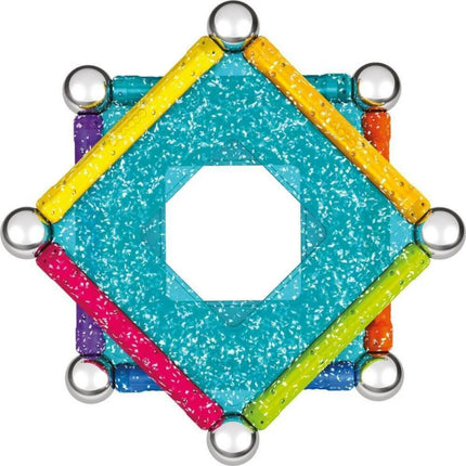 Geomag Glitter Recycled 22 dílků