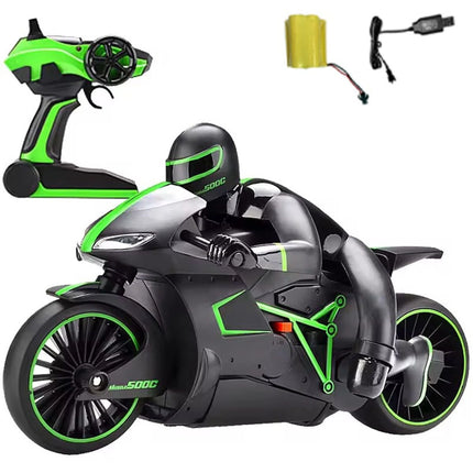 RC motorka 2,4 GHz zelená