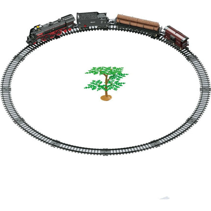 Parní vlaková souprava na baterie 48 dílků