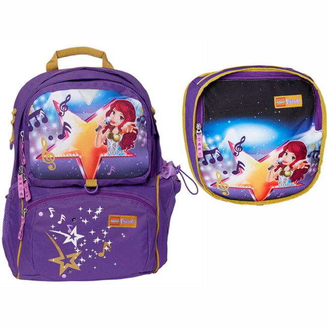 LEGO® Friends PopStar Freshmen školní aktovka, 2 dílný set