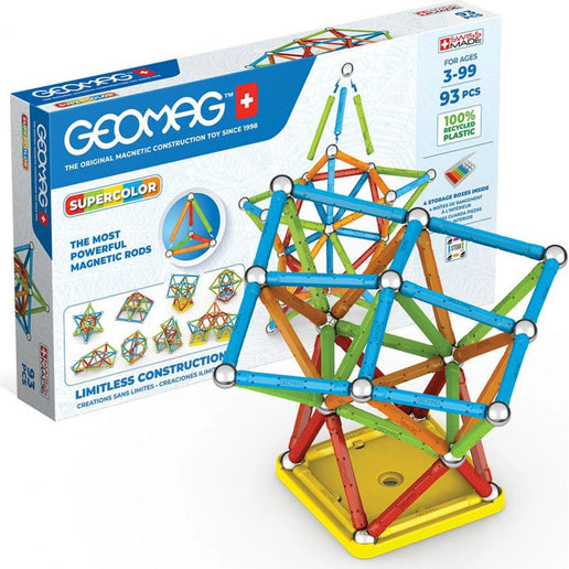 Geomag Supercolor Recycled 93 dílků