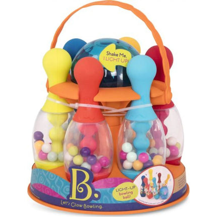 Bowling sada se svítící koulí