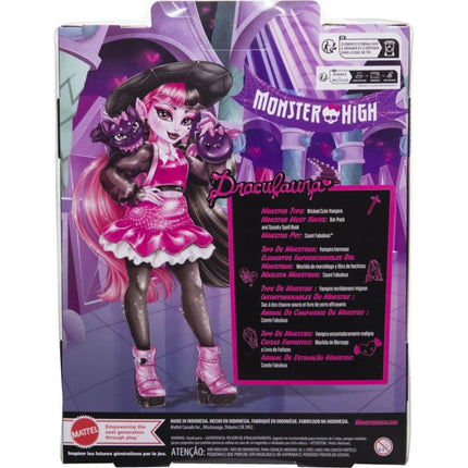 Monster High Příšerka Monsterka - Draculaura
