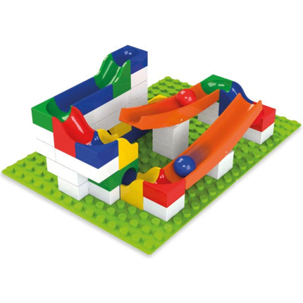 HUBELINO Kuličková dráha Rozšíření s houpačkou 45 ks