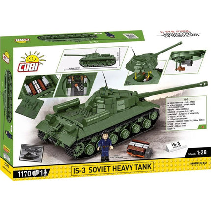 Cobi 2590 Tank IS-3 1170 dílků