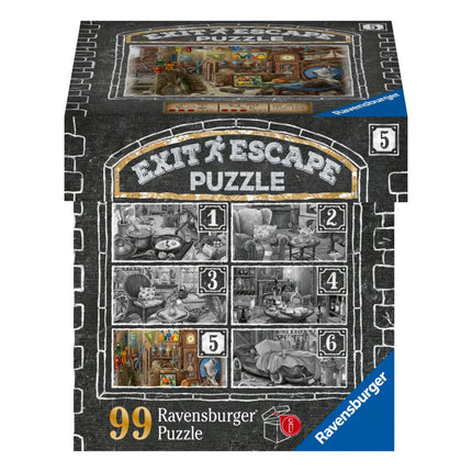 Ravensburger Puzzle: EXIT Podkroví 99 dílků