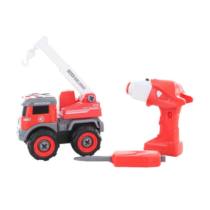 Šroubovací hasičcké auto na dálkové ovládání