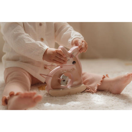 Srnka se spirálou dřevěná Fairy Garden