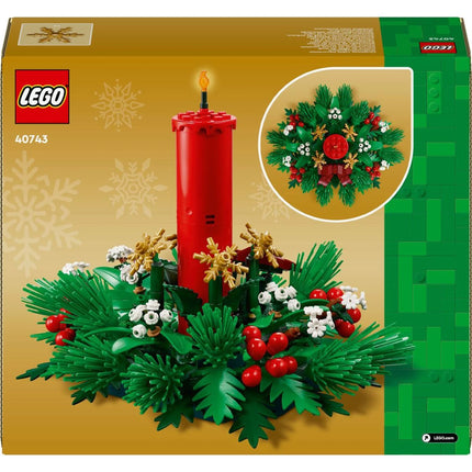 LEGO® Iconic 40743 Vánoční dekorace na stůl