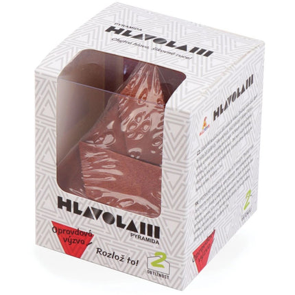 Dřevěný hlavolam Pyramida