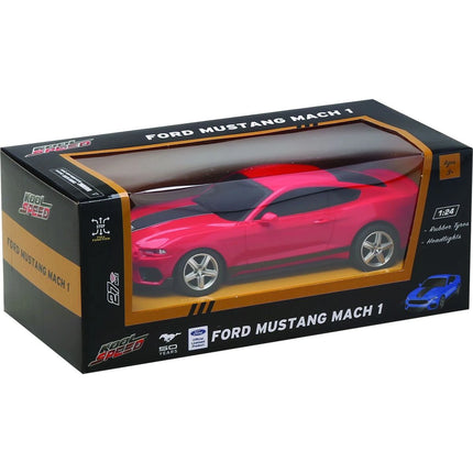 RC Auto Ford Mustang Mach 1 1:24 červené
