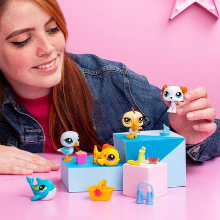 Littlest Pet Shop Balení 5 figurek Pláž