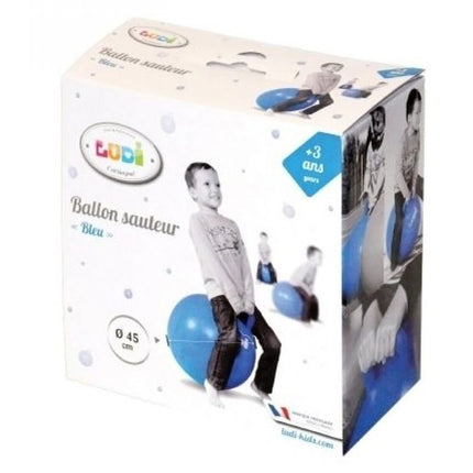 Skákací míč 45 cm modrý