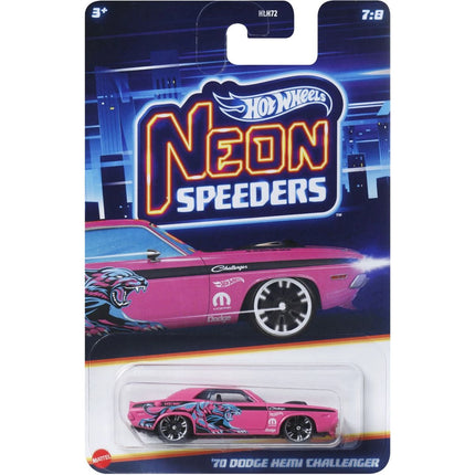 Hot Wheels Autíčko Neon Speeders 1:64